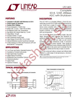 LTC1401IS8 datasheet  